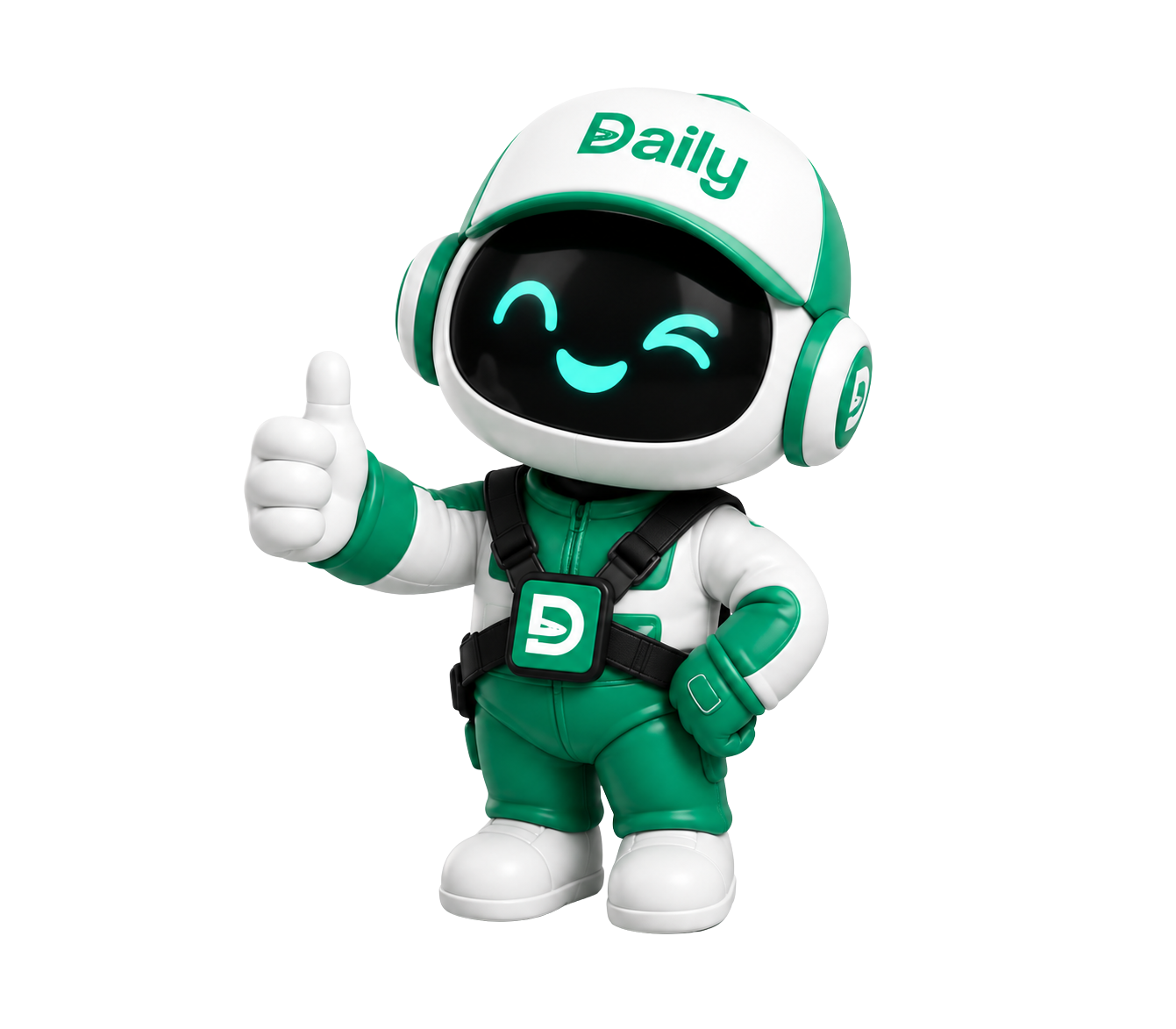 Mascota de Daily Conductor dando la bienvenida a los conductores de Machala